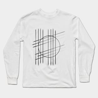 simple geometric shapes Long Sleeve T-Shirt